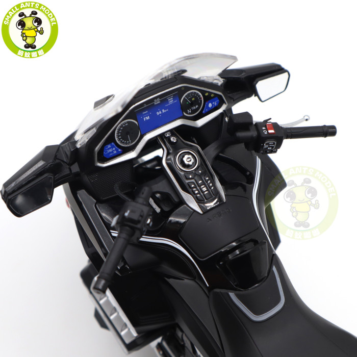 1/12 Honda Gold Wing GL1800 LCD Models Diecast Motorcycle Model Toys Gifts For Boyfriend Father Husband