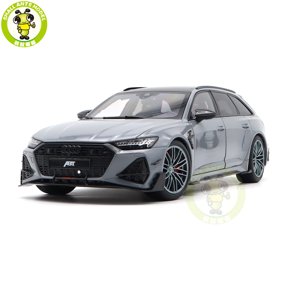 1/18 アウディ　アプト　RS6-R グレー 1/18 ABT Audi RS6-R RS6 C8 2020 Polar Master Diecast Model Toy