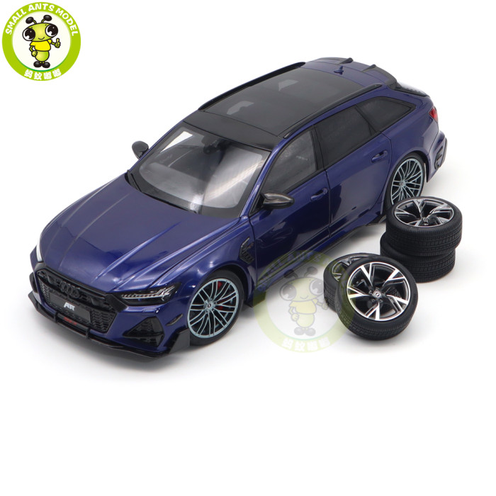 1/18 ABT Audi RS6-R RS6 C8 2020 Polar Master Diecast Model Toy Cars Gifts For Husband Father Boyfriend