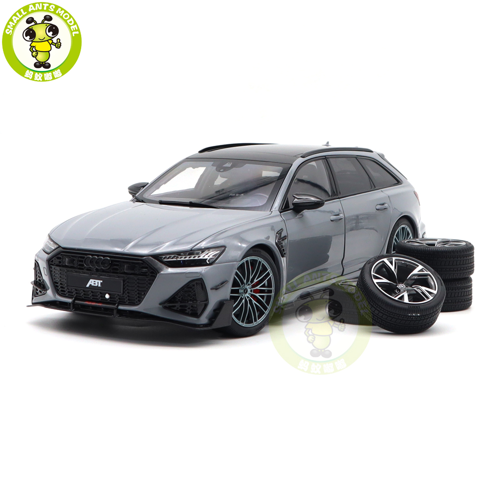 1/18 ABT Audi RS6-R RS6 C8 2020 Polar Master Diecast Model Toy