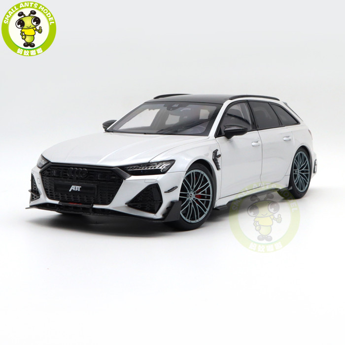 1/18 ABT Audi RS6-R RS6 C8 2020 Polar Master Diecast Model Toy Cars Gifts For Husband Father Boyfriend
