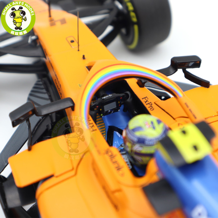 1/18 Minichamps McLAREN F1 Formula One Team MCL35M L NORRIS 3rd PLACE AUSTRIAN GP 2020 Diecast Model Toys Car Gifts For Boyfriend Husband Father