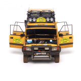 1/18 Almost REAL 810411 Land Rover Discovery Series 1 CAMEL TROPHY Kalimantan 1996 Dirty Version Diecast Model Toys Car Gifts For Husband Boyfriend Father