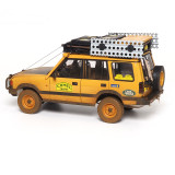 1/18 Almost REAL 810411 Land Rover Discovery Series 1 CAMEL TROPHY Kalimantan 1996 Dirty Version Diecast Model Toys Car Gifts For Husband Boyfriend Father