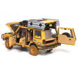 1/18 Almost REAL 810411 Land Rover Discovery Series 1 CAMEL TROPHY Kalimantan 1996 Dirty Version Diecast Model Toys Car Gifts For Husband Boyfriend Father