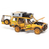 1/18 Almost REAL 810411 Land Rover Discovery Series 1 CAMEL TROPHY Kalimantan 1996 Dirty Version Diecast Model Toys Car Gifts For Husband Boyfriend Father