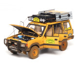 1/18 Almost REAL 810411 Land Rover Discovery Series 1 CAMEL TROPHY Kalimantan 1996 Dirty Version Diecast Model Toys Car Gifts For Husband Boyfriend Father