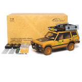 1/18 Almost REAL 810411 Land Rover Discovery Series 1 CAMEL TROPHY Kalimantan 1996 Dirty Version Diecast Model Toys Car Gifts For Husband Boyfriend Father