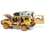 1/18 Almost REAL 810411 Land Rover Discovery Series 1 CAMEL TROPHY Kalimantan 1996 Dirty Version Diecast Model Toys Car Gifts For Husband Boyfriend Father