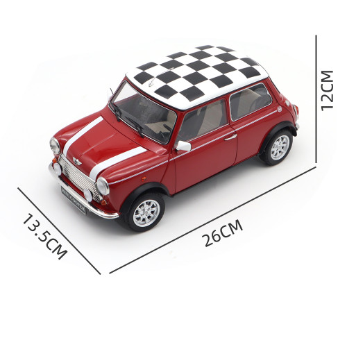 1/12 BMW Mini Cooper Classic Car KengFai KiloWorks Diecast Model Toys Car Gifts For Husband Father Boyfriend