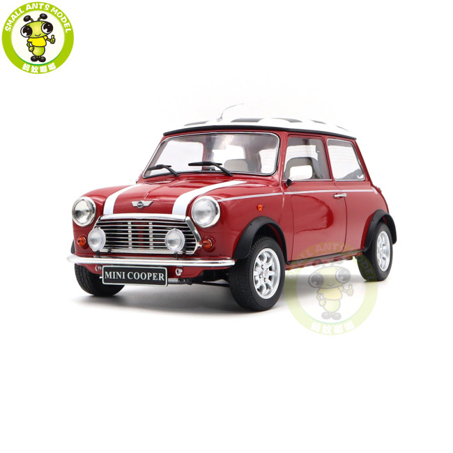 1/12 BMW Mini Cooper Classic Car KengFai KiloWorks Diecast Model Toys Car Gifts For Husband Father Boyfriend