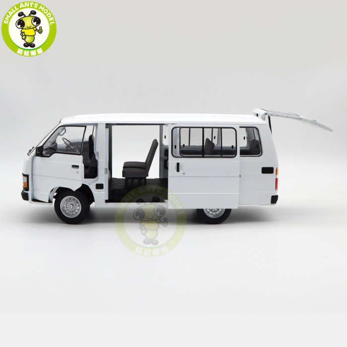 1/18 Toyota HIACE H50 RHD White Diecast Model Toys Car Gifts For Husband Boyfriend Father