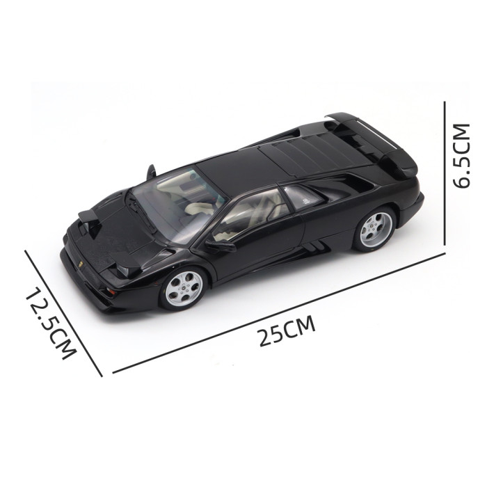 1/18 Autoart 79159 Lamborghini Diablo SE30 DEEP BLACK Model Car Gifts For Husband Father Boyfriend