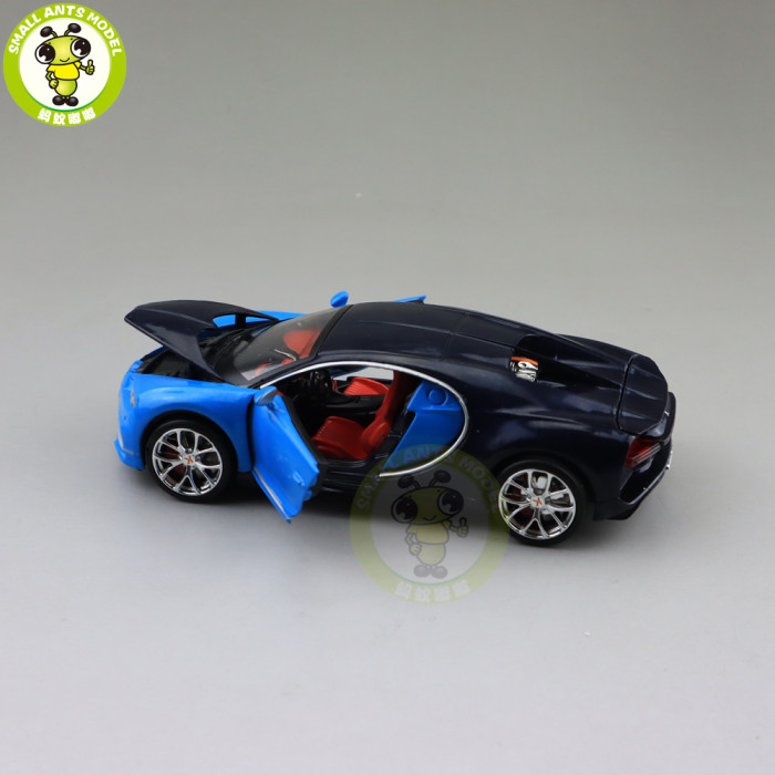 1/32 JACKIEKIM Bugatti Chiron 2016 Super Car Diecast Metal Car Model Toys Kids Boy Girl Birthday Gifts