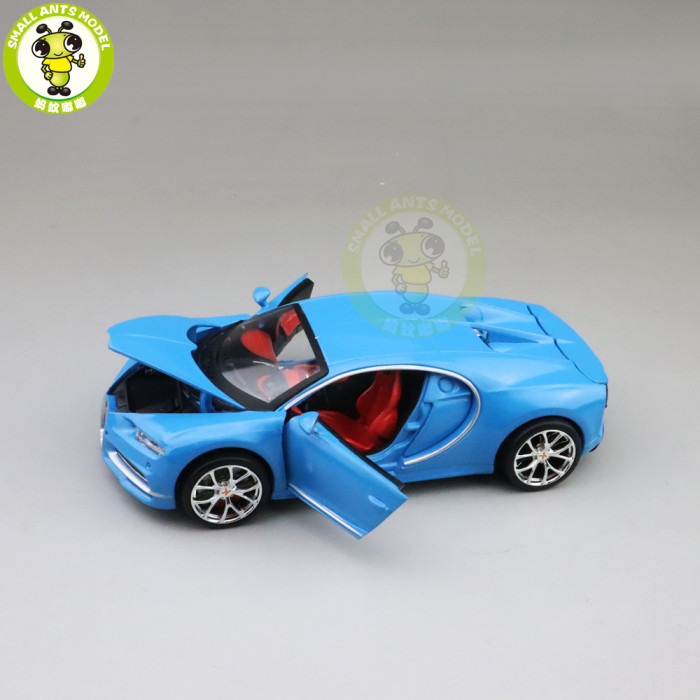 1/32 JACKIEKIM Bugatti Chiron 2016 Super Car Diecast Metal Car Model Toys Kids Boy Girl Birthday Gifts