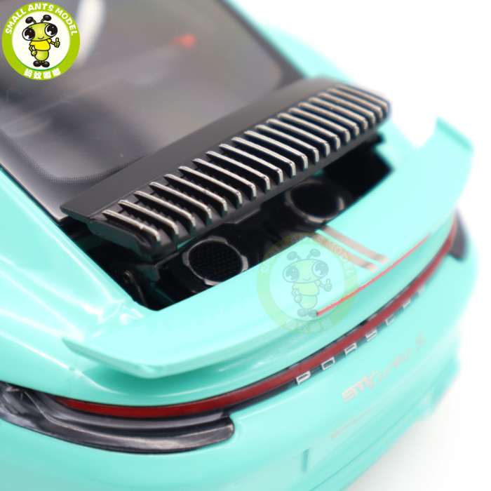 1/18 Minichamps Porsche 911 992 Turbo S Coupe Sport Design 2021 20th Anniversary Edition Diecast Model Toys Car Gifts For Husband Boyfriend Father