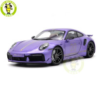 1/18 Minichamps Porsche 911 992 Turbo S Coupe Sport Design 2021 20th Anniversary Edition Diecast Model Toys Car Gifts For Husband Boyfriend Father