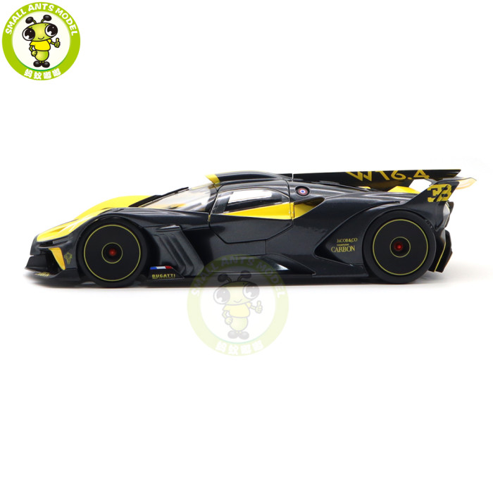 1/18 Bugatti Bolide Super Car Bburago 11047 Diecast Model Toys Car Gifts For Husband Father Boyfriend