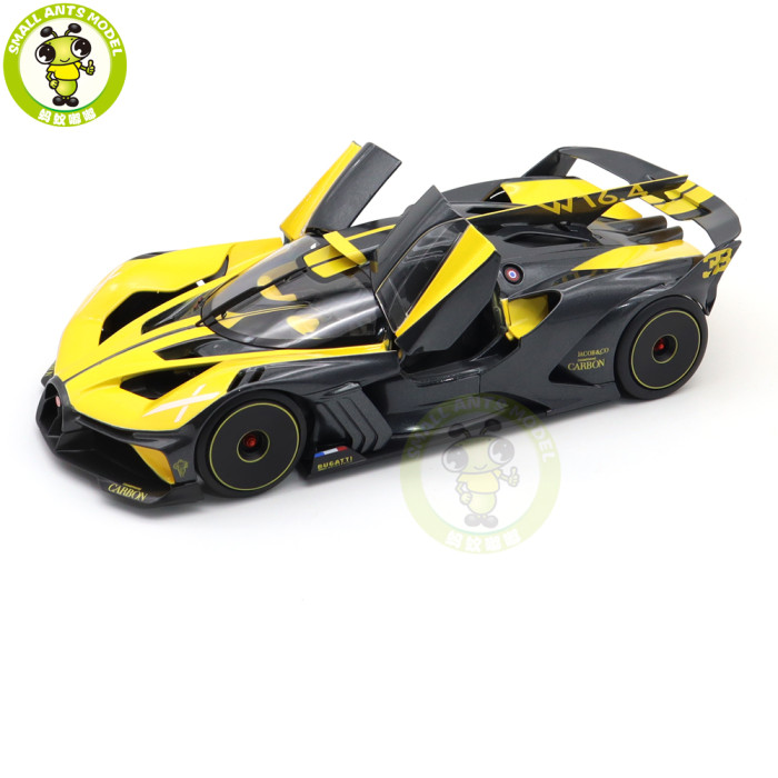 1/18 Bugatti Bolide Super Car Bburago 11047 Diecast Model Toys Car Gifts For Husband Father Boyfriend