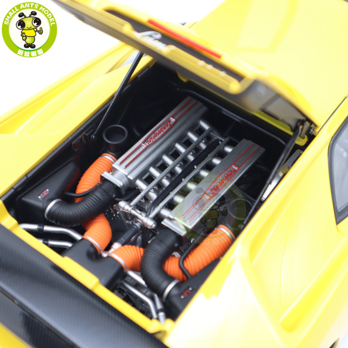 1/18 Autoart 79147 Lamborghini Diablo SV-R SUPERFLY YELLOW Model Car Gifts For Husband Father Boyfriend