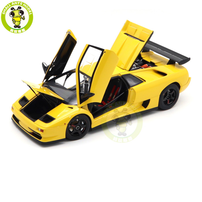 1/18 Autoart 79147 Lamborghini Diablo SV-R SUPERFLY YELLOW Model Car Gifts For Husband Father Boyfriend