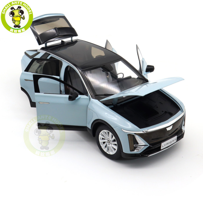1/18 US GM Cadillac LYRIQ Electric Vehicle Diecast Model Toys Car Gifts For Father Boyfriend Husband