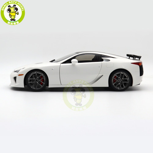 1/18 Autoart 78851 LEXUS LFA WHITEST WHITE/CARBON BLACK Model Car Gifts For Husband Father Boyfriend