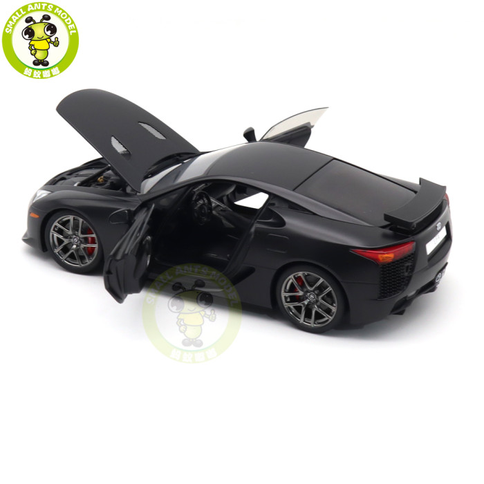 1/18 Autoart 78852 LEXUS LFA MATT BLACK Model Car Gifts For Husband Father Boyfriend
