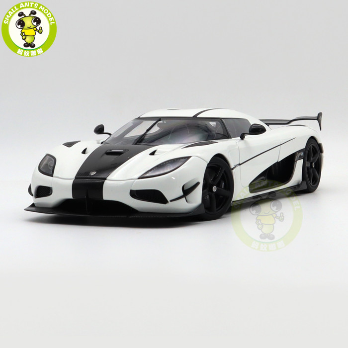 1/18 Autoart 79021 Koenigsegg AGERA RS White/Black ACCENTS Model Car Gifts For Husband Father Boyfriend