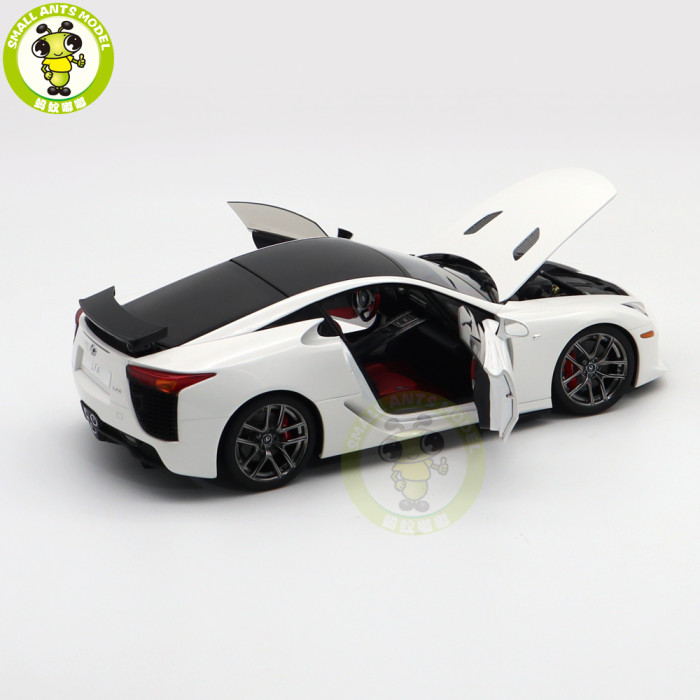 1/18 Autoart 78851 LEXUS LFA WHITEST WHITE/CARBON BLACK Model Car Gifts For Husband Father Boyfriend