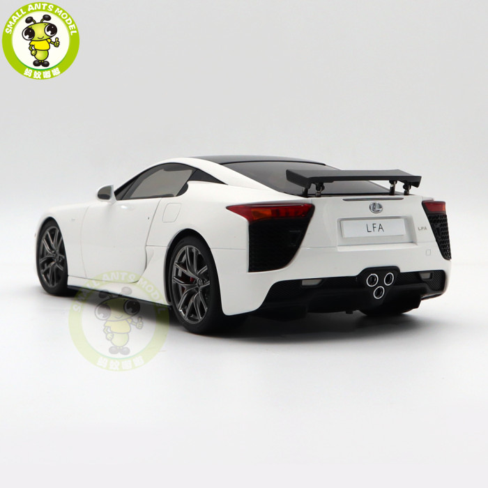 1/18 Autoart 78851 LEXUS LFA WHITEST WHITE/CARBON BLACK Model Car Gifts For Husband Father Boyfriend