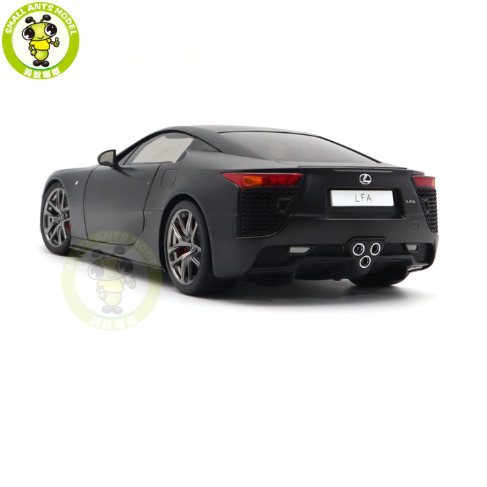 1/18 Autoart 78852 LEXUS LFA MATT BLACK Model Car Gifts For Husband Father Boyfriend