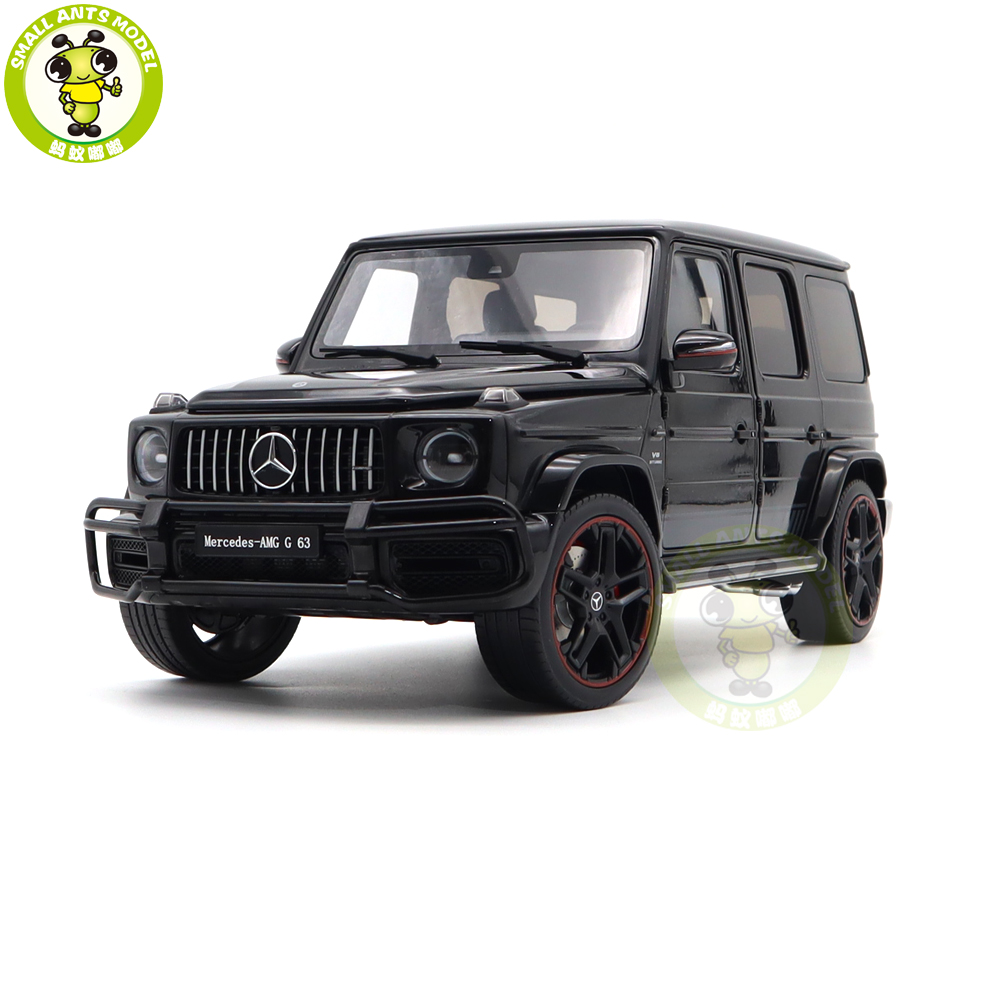 1/18 Mercedes AMG G63 G-Class 2019 Obsidian Black Almost Real