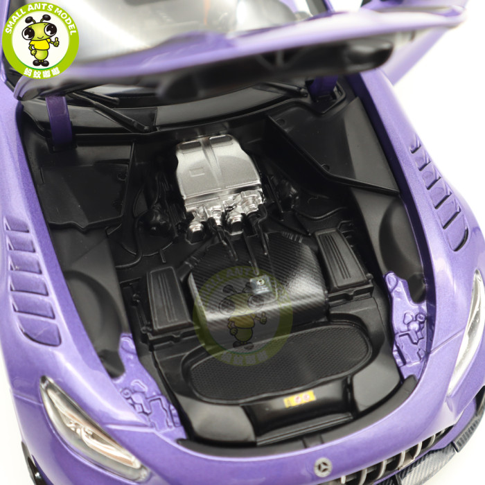1/18 Mercedes Benz AMG GT Black Series 2021 Norev 183907 Purple Metallic Diecast Model Toys Car Gifts For Husband Boyfriend Father
