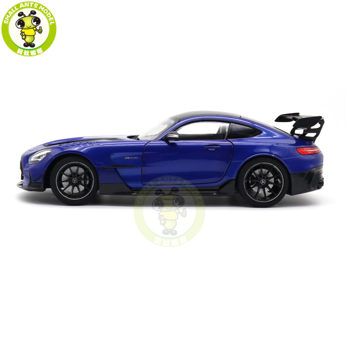 1/18 Mercedes Benz AMG GT Black Series 2021 Norev 183908 Blue Metallic Diecast Model Toys Car Gifts For Husband Boyfriend Father