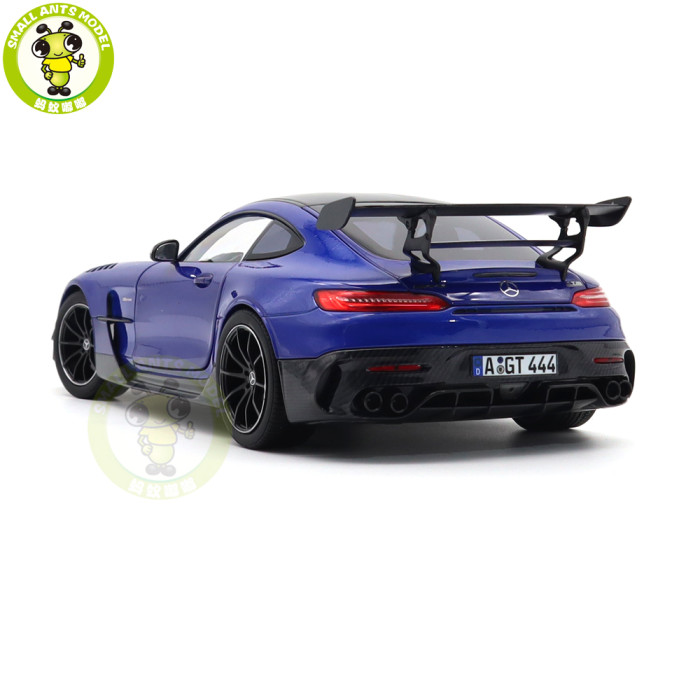 1/18 Mercedes Benz AMG GT Black Series 2021 Norev 183908 Blue Metallic Diecast Model Toys Car Gifts For Husband Boyfriend Father