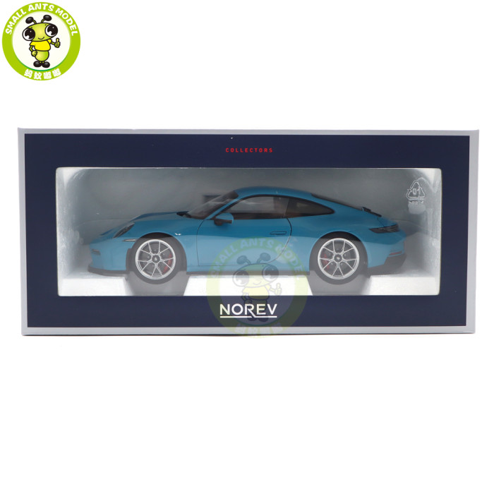 1/18 Porsche 911 992 GT3 Touring 2021 Norev 187310 Diecast Model Toys Car Gifts For Husband Boyfriend Father