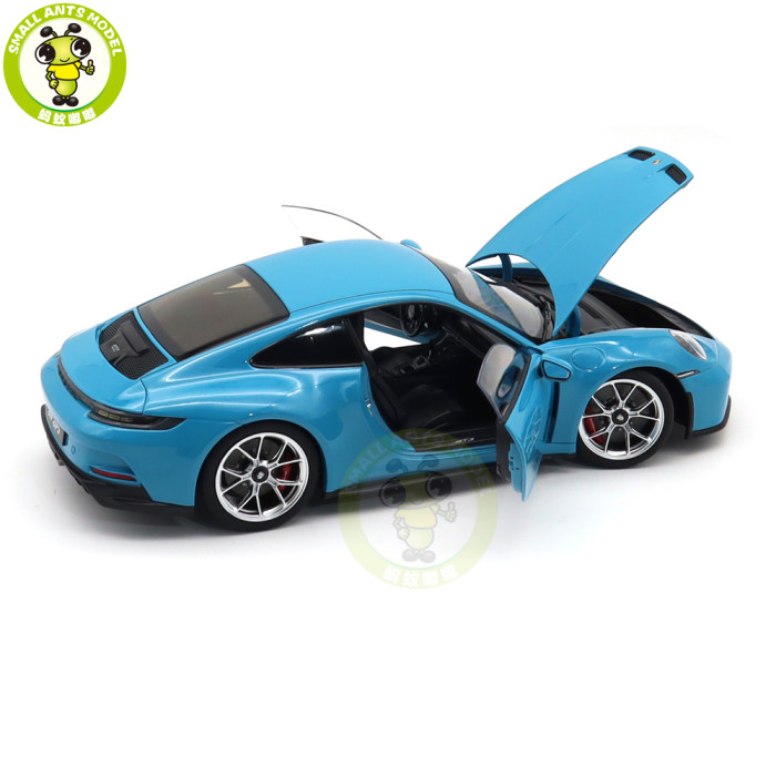 1/18 Porsche 911 992 GT3 Touring 2021 Norev 187310 Diecast Model Toys Car Gifts For Husband Boyfriend Father