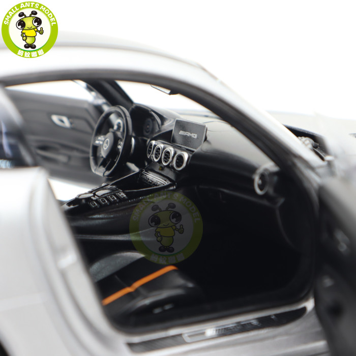 1/18 Mercedes Benz AMG GT Black Series 2021 Norev 183904 Grey Metallic Diecast Model Toys Car Gifts For Husband Boyfriend Father