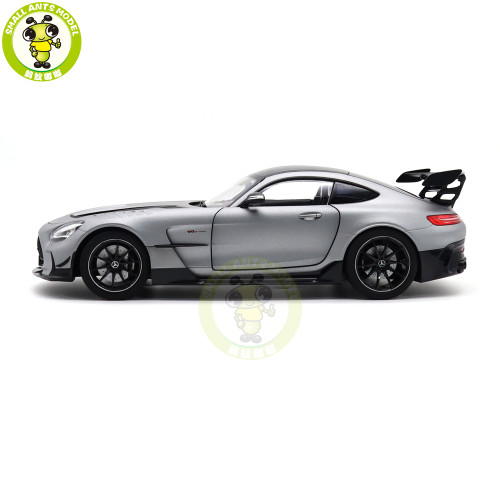 1/18 Mercedes Benz AMG GT Black Series 2021 Norev 183904 Grey Metallic Diecast Model Toys Car Gifts For Husband Boyfriend Father