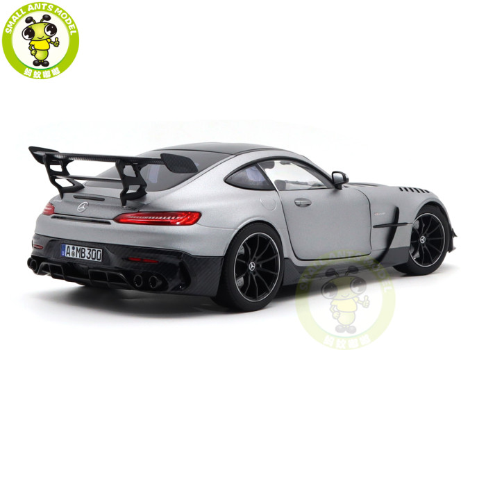 1/18 Mercedes Benz AMG GT Black Series 2021 Norev 183904 Grey Metallic Diecast Model Toys Car Gifts For Husband Boyfriend Father