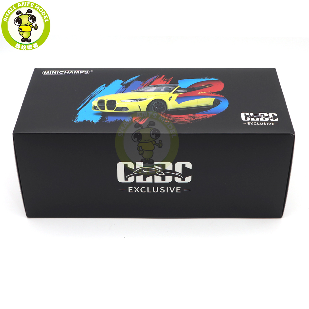 1/18 Minichamps BMW M3 2020 G80 Green Metallic Diecast Model Toys