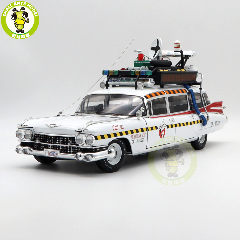1/18 Hot Wheels ELITE Cadillac GHOSTBUSTERS II ECTO 1A Diecast