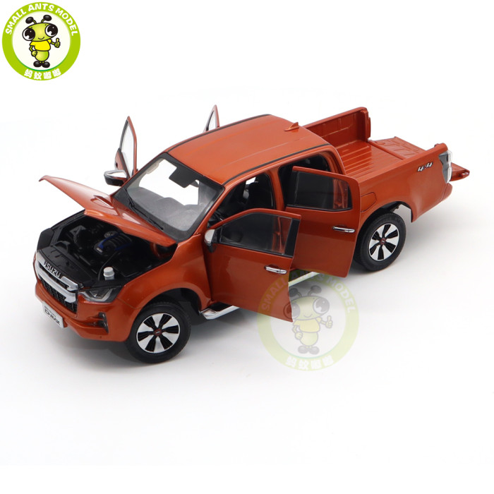 1/18 ISUZU D MAX D-MAX 2021 Pickup Truck Diecast Model Car Toys Gifts For Father Husband Boyfriend