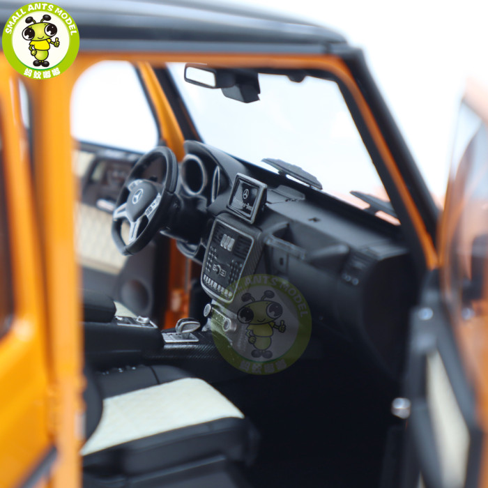 1/18 Almost Real 820608 Mercedes AMG G CLASS W463 2015 Sunset Beam Orange Diecast Model Car Gifts For Husband Father Boyfriend