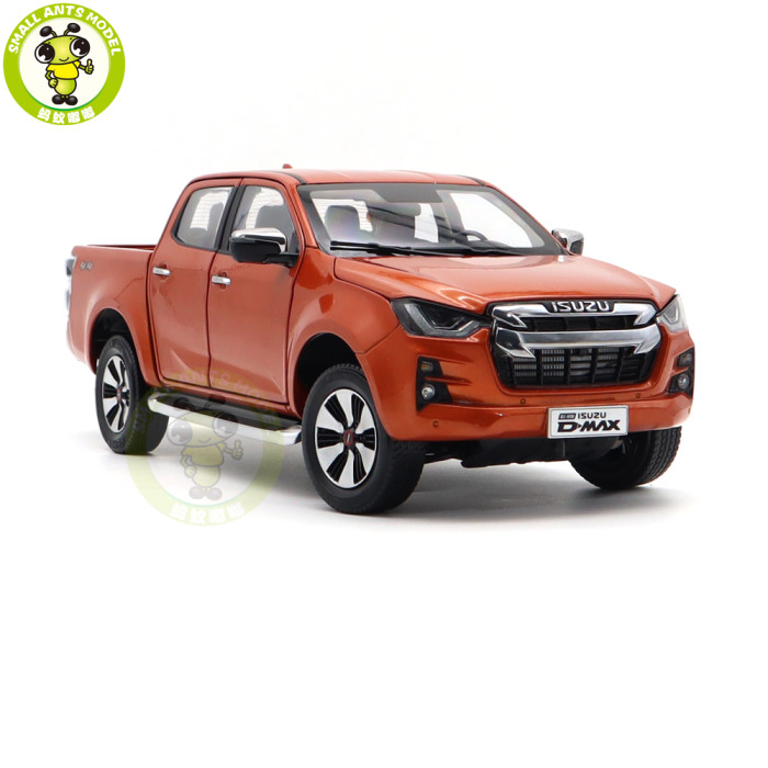 1/18 ISUZU D MAX D-MAX 2021 Pickup Truck Diecast Model Car Toys Gifts For Father Husband Boyfriend