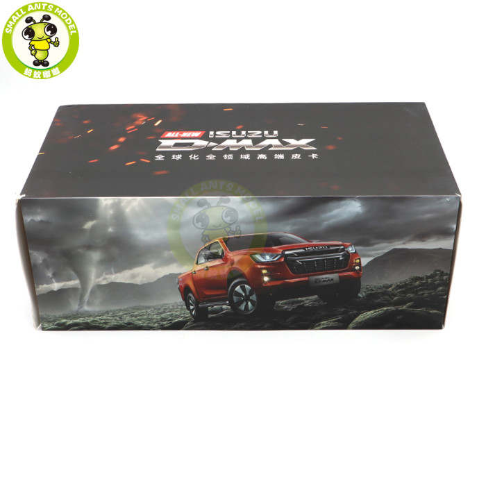 1/18 ISUZU D MAX D-MAX 2021 Pickup Truck Diecast Model Car Toys Gifts For Father Husband Boyfriend