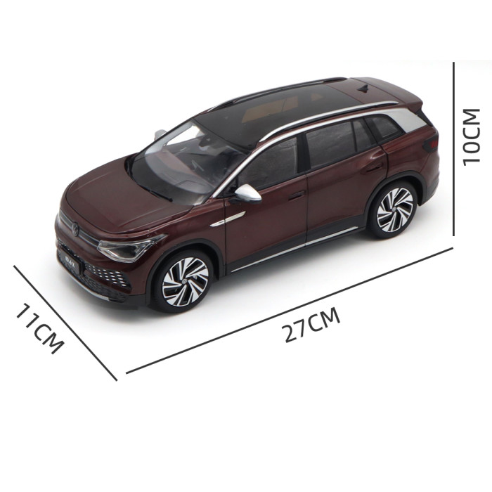 1/18 VW Volkswagen ID 6 X ID.6 X Diecast Model Toys Car Gifts For Father Boyfriend Husband