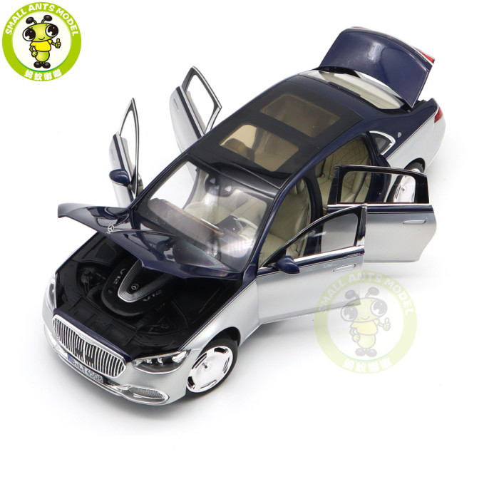 1/18 Mercedes Benz S Class Maybach S680 2021 X223 Norev 183910 183914 183917 Diecast Model Toys Car Boys Girls Gifts