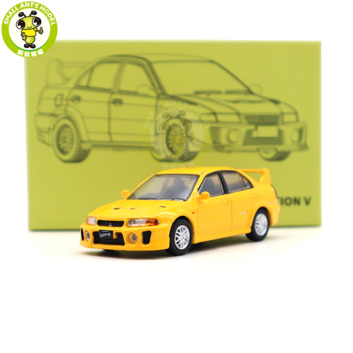 1/64 JKM Mitsubishi Lancer Evolution EVO 5 V Diecast Model Toy Cars Boys Girls Gifts